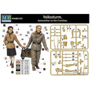 Master Box 35182 1/35 Volkssturm Ammunition to the Frontline 4820113080876