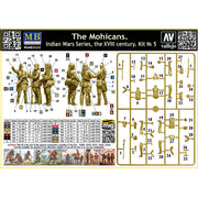 Master Box 35232 1/35 The Mohicans Indian Wars Series the XVIII Century Kit No 5