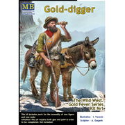 Master Box 35233 1/35 The Wild West Gold Fever Series Kit No 1 Gold Digger