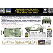 Master Box 35239 1/35 Russian-Ukrainian War Series Buggy Mongoose Ukranian Combat Vehicle, Basic Version
