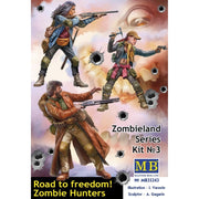 Master Box 35243 1/35 Road to freedom. Zombie Hunters. Zombieland series, Kit No. 3