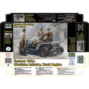 Master Box 35247 1/35 Russian-Ukrainian War series. Summer 2024. Ukrainian Infantry. Kursk Region