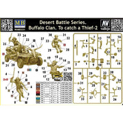 Master Box 35251 1/35 Desert Battle Series. Buffalo Clan. To Catch A Thief-2