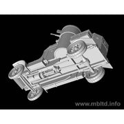 Master Box 72008 1/72 British Armoured Car Austin Mk.III WWI 4820113080586