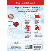 Madd Capp 1100 Rose 20pc Jigsaw Puzzle Greeting Card