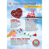 Madd Capp 1100 Rose 20pc Jigsaw Puzzle Greeting Card