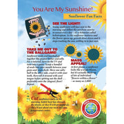 Madd Capp 1101 Sunflower 20pc Jigsaw Puzzle Greeting Card