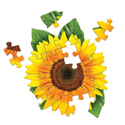 Madd Capp 1101 Sunflower 20pc Jigsaw Puzzle Greeting Card