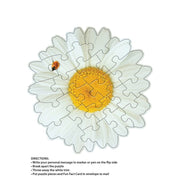 Madd Capp 1102 Daisy 20pc Jigsaw Puzzle Greeting Card