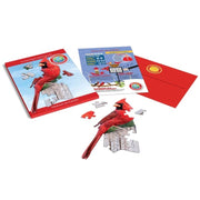 Madd Capp 1104 Cardinal 20pc Jigsaw Puzzle Greeting Card