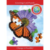 Madd Capp 1105 Butterfly 20pc Jigsaw Puzzle Greeting Card