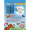 Madd Capp 1105 Butterfly 20pc Jigsaw Puzzle Greeting Card