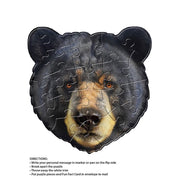 Madd Capp 1106 Bear 20pc Jigsaw Puzzle Greeting Card