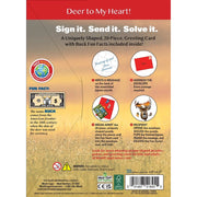 Madd Capp 1107 Buck 20pc Jigsaw Puzzle Greeting Card