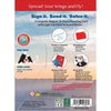 Madd Capp 1108 Eagle 20pc Jigsaw Puzzle Greeting Card