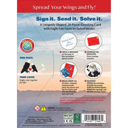 Madd Capp 1108 Eagle 20pc Jigsaw Puzzle Greeting Card