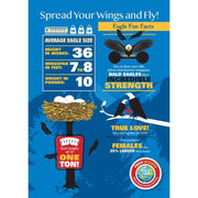 Madd Capp 1108 Eagle 20pc Jigsaw Puzzle Greeting Card