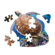 Madd Capp 1110 Sea Turtle 20pc Jigsaw Puzzle Greeting Card