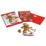 Madd Capp 1111 Gingerbread Man 12pc Jigsaw Puzzle Greeting Card