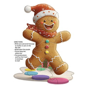 Madd Capp 1111 Gingerbread Man 12pc Jigsaw Puzzle Greeting Card