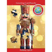 Madd Capp 1112 Nutcracker 20pc Jigsaw Puzzle Greeting Card