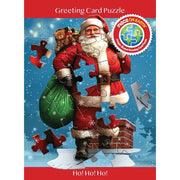 Madd Capp 1113 Santa 20pc Jigsaw Puzzle Greeting Card