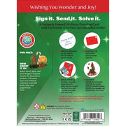Madd Capp 1114 Christmas Tree 20pc Jigsaw Puzzle Greeting Card