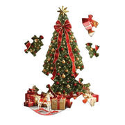 Madd Capp 1114 Christmas Tree 20pc Jigsaw Puzzle Greeting Card