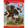Madd Capp 1115 Sasquatch 20pc Jigsaw Puzzle Greeting Card