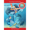 Madd Capp 1118 Mermaid 20pc Jigsaw Puzzle Greeting Card