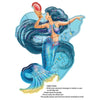 Madd Capp 1118 Mermaid 20pc Jigsaw Puzzle Greeting Card