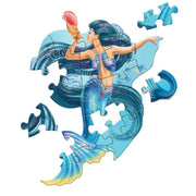 Madd Capp 1118 Mermaid 20pc Jigsaw Puzzle Greeting Card