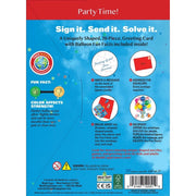 Madd Capp 1119 Balloons 20pc Jigsaw Puzzle Greeting Card