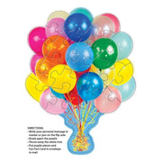 Madd Capp 1119 Balloons 20pc Jigsaw Puzzle Greeting Card