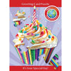Madd Capp 1120 Cupcake 12pc Jigsaw Puzzle Greeting Card