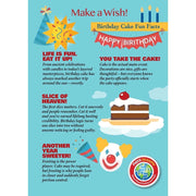 Madd Capp 1121 Birthday Cake 20pc Jigsaw Puzzle Greeting Card