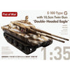 Modelcollect 35031 1/35 E100 Type G with 105mm twin Gun Double-head Eagle