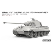 Meng 1/72 German Heavy Tank Sd.Kfz.182 King Tiger (Henschel Turret) Model Kit
