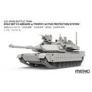 Meng 1/72 U.S. Main Battle Tank M1A2 SEP V2 Abrams w/Trophy Active Protection System