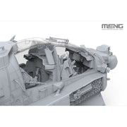 Meng QS-005s 1/35 AH-64D Saraf Heavy Attack Helicopter Israeli Air Force Special Edition includes 2 Resin figures