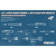 Meng SPS-072 1/48 US Laser-Guided Bombs and Anti Radiation Missiles