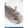 Magic Factory 6502 1/700 Clear Painted Colourful U.S. Navy Gerald R Ford class Aircraft Carrier - USS Gerald R. Ford CVN-78