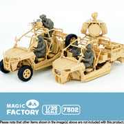 Magic Factory 7502 1/35 USMC MRZR D4 Crew Set
