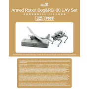 Magic Factory 7503 1/35 Armed Robot Dog & RQ-20 UAV Set