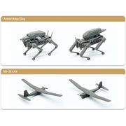 Magic Factory 7503 1/35 Armed Robot Dog & RQ-20 UAV Set