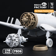 Magic Factory 7506 1/48 P&W R-2800 Engine On Plane Version