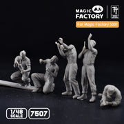 Magic Factory 7507 1/48 Ground Service Crew Set