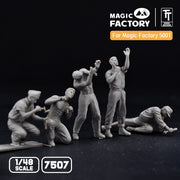 Magic Factory 7507 1/48 Ground Service Crew Set