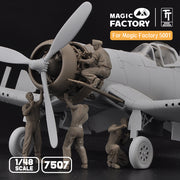 Magic Factory 7507 1/48 Ground Service Crew Set