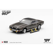 Mini GT 1/64 Aston Martin V8 Vantage The Living Daylights Weapons On